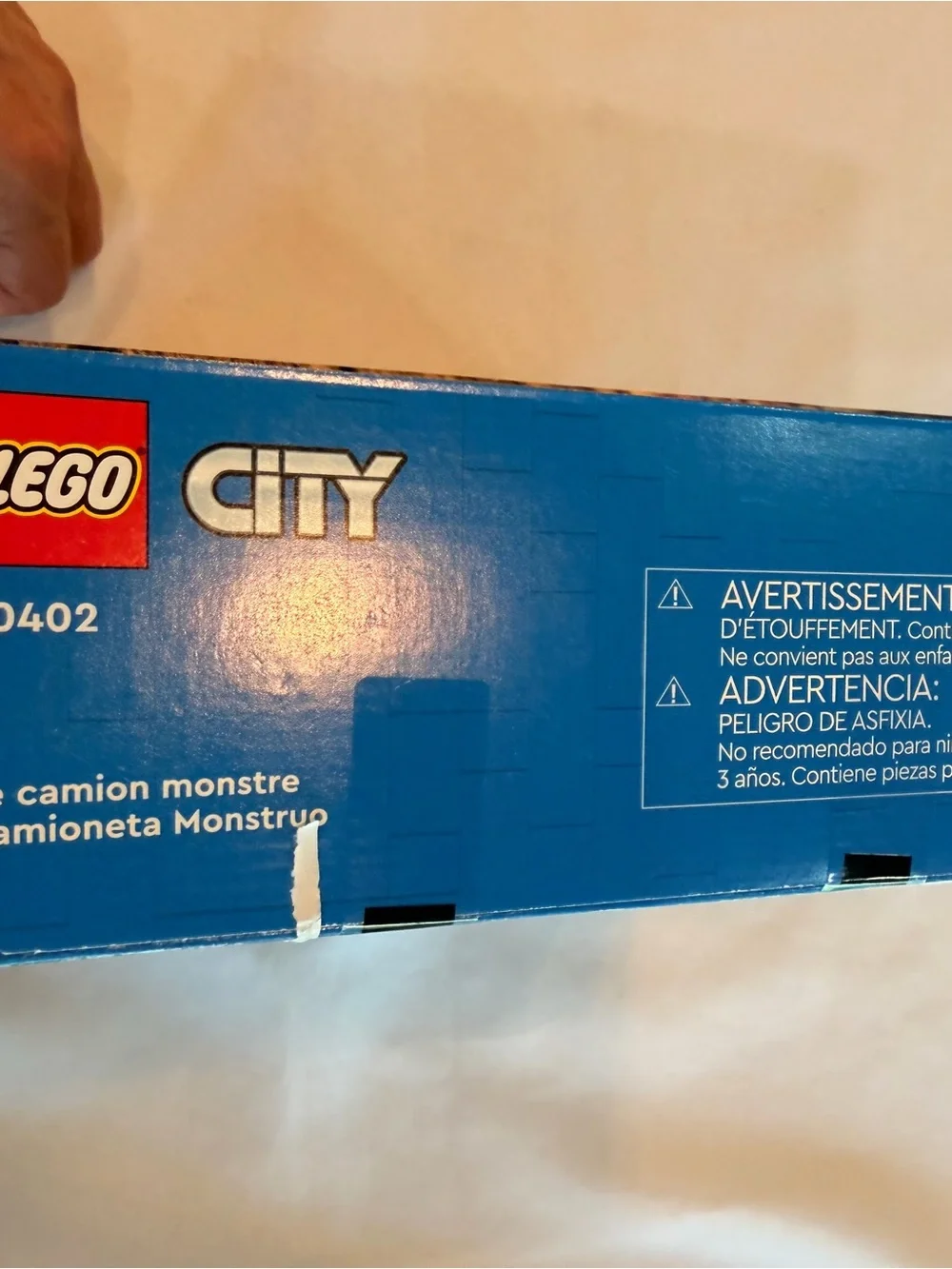 NWOT LEGO No 60402 City Monster Truck Building Set Unopened